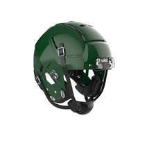 Schutt F7 VTD Collegiate Varsity Football Helmet, NO Facemask, Dark Green Large