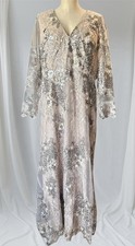 Mac Duggal 67539 Taupe Embellished Illusion V Neck Long Sleeve Gown 16 698