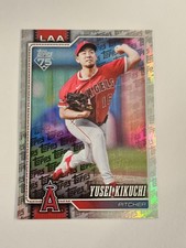 2026 Topps Series 1 Topps Foil #173 Yusei Kikuchi Los Angeles Angels