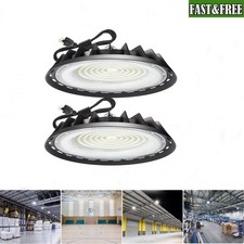 2Pack 200W UFO Led High Bay Light Industrial Commercial Warehouse Led Shop Light