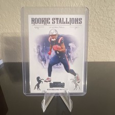 2024 Panini Contenders Rookie Stallions Ja'lynn Polk Insert #18 Patriots