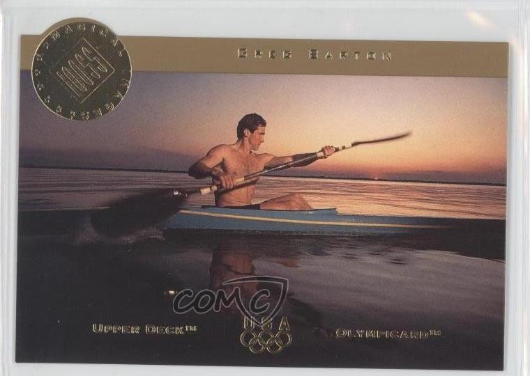 1996 Upper Deck Olympicard Magical Images Greg Barton #MI2 0h1