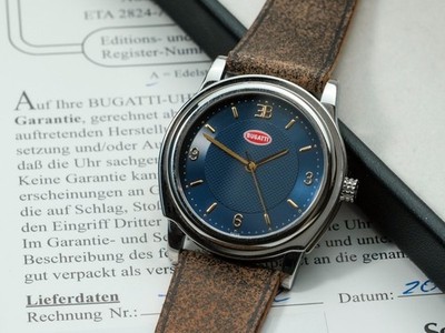 Bugatti Strasbourg Automatic Watch Blue Dial Limited Edition