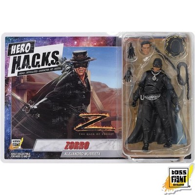 Boss Fight Studio Hero H.A.C.K.S. Zorro Alejandro Murrieta 1:18