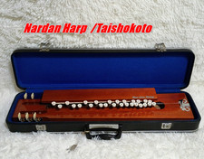 Harpe japonaise Nardan Taisho Goto avec étui noir occasion du Japon