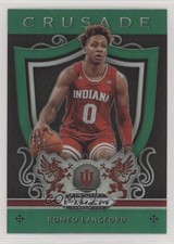 2019-20 Panini Prizm Draft Picks Crusade Green Prizm Romeo Langford #99 0c6
