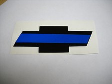 CHEVY THIN BLUE LINE DECAL  3 7/8"