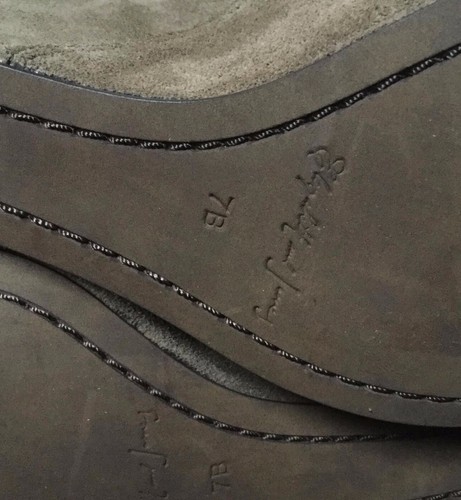 NEW Elizabeth and James Hali Suede Peep Toe Platform Wedges (Size 7 B) - $275.00 - Picture 10 of 11