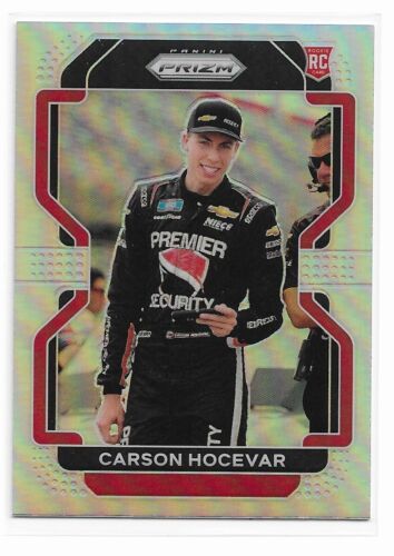 2022 Prizm Racing RC Carson Hocevar #26 Silver Prizm Rookie Nascar