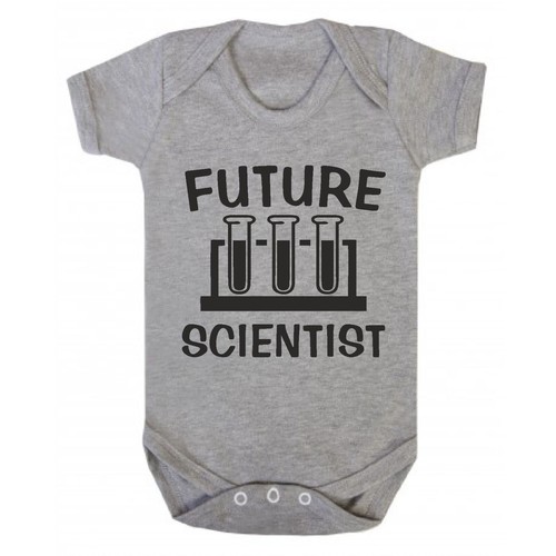 FUTURE SCIENTIST Body Bebé Crecimiento Chaleco Geek Divertido Regalo Mamá Papá Ciencia - Imagen 2 de 22