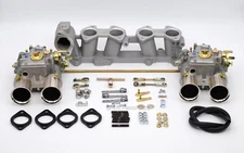 TOYOTA 22R DUAL WEBER 45 DCOE CONVERSION KIT MANIFOLD,LINKAGE, GENUINE WEBER