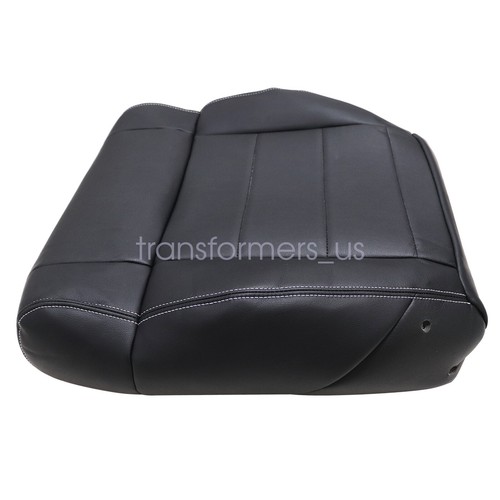 Cubierta de asiento inferior de cuero negra para conductor y pasajero Jeep Wrangler 2008-2012 - Imagen 11 de 17