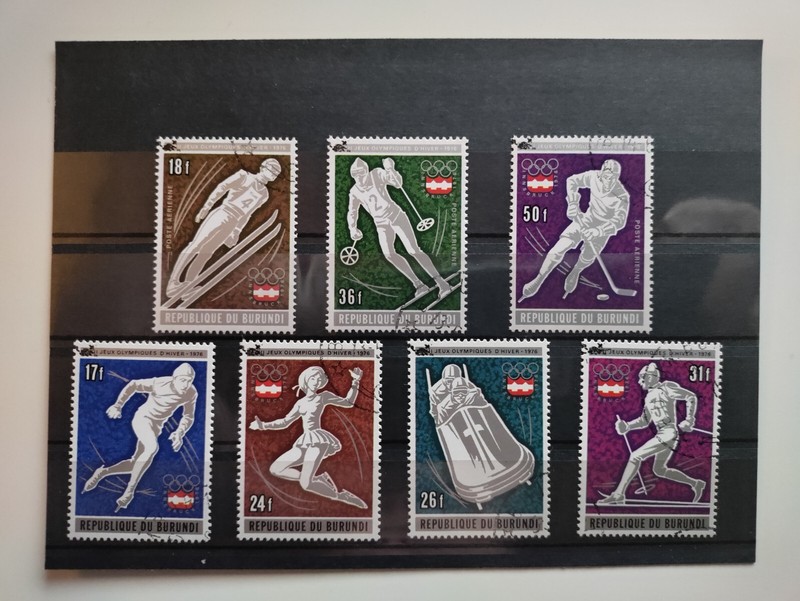 1976 Burundi Stamps(Olympics-Innsbruck'76),CTO,NH,OG