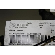 Injecteur Daewoo REZZO