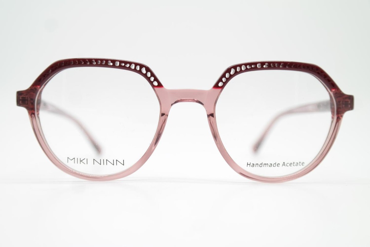 MIKI NINN MNOF0004 Brown Purple Oval Eyeglass Frame New | eBay