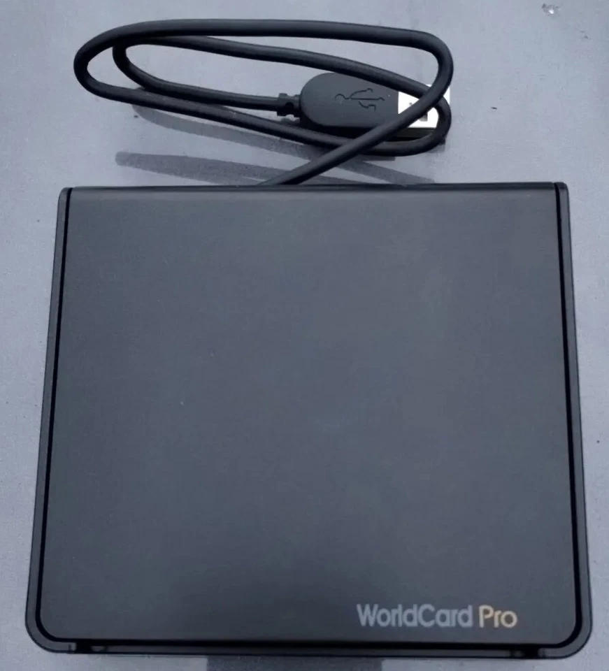 PENPOWER WorldCard Pro WCU02A BLACK 500mA Multi-Platform Business Card Reader - Image 2 of 4