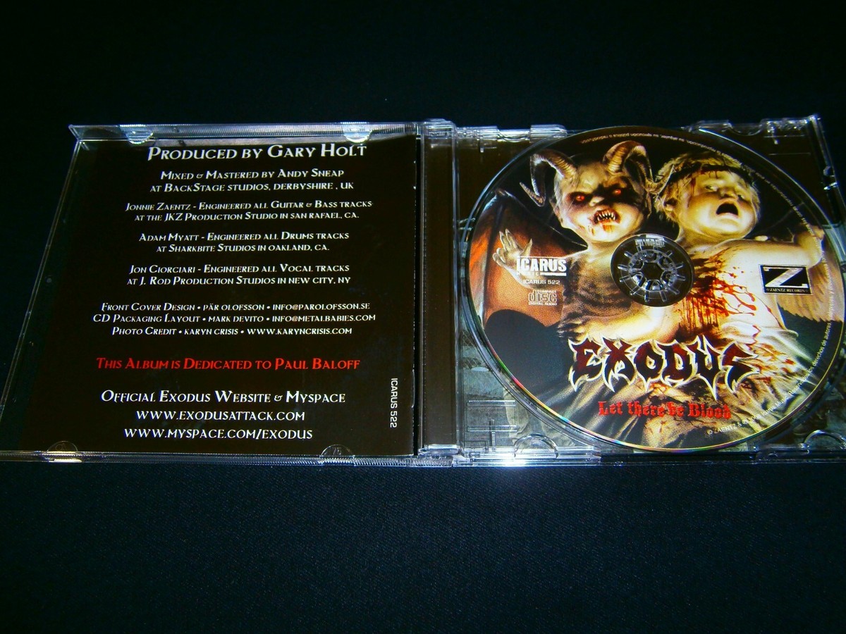 EXODUS - Let There be Blood. CD | eBay
