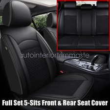 Fits Kia Sorento 2007-2021 5-seat Cover Quilted Leather Cushion Full Set Covers