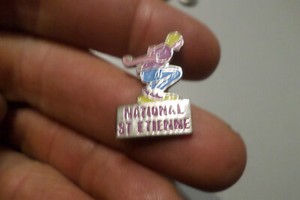 Ballon Dedicace Blason Embrasse Fanny Avec Accroche Au Dos