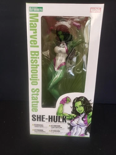 Marvel Bishouji She-Hulk Statue Kotobukiya 2014 NIB MCU Avengers