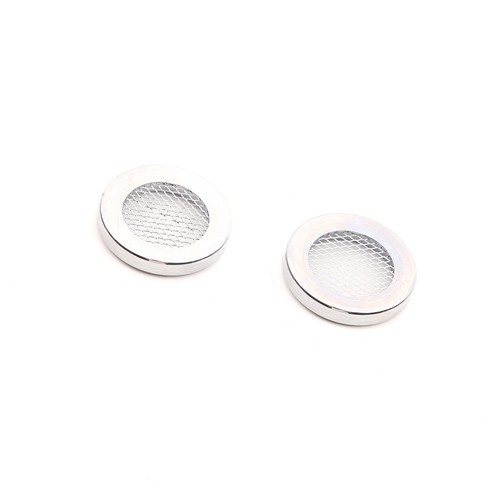 For Hummer H3 2005-2009 Interior A-Pillar Speaker Ring Trim Chrome Alloy Cover - Picture 9 of 12