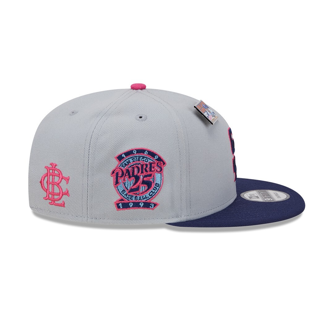 NEW ERA X BIG LEAGUE CHEW SAN DIEGO PADRES BLUE RASPBERRY 9FIFTY