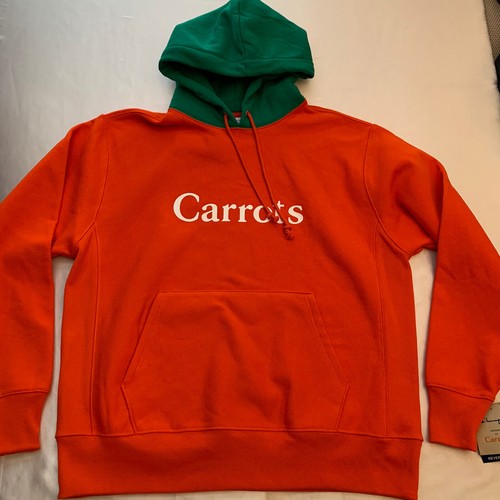 Carrots X Champion Reverse Weave Pullover Hoodie Orange Green Mens Large New NWT eBay