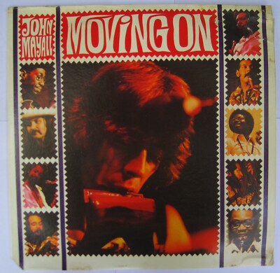 John Mayall LP Moving On POLYDOR live jazz blues