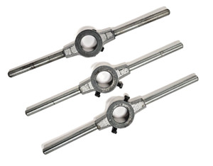 ROUND DIE STOCK WRENCHES (LOT OF 3) 1" HUB DIAMETER 8-1/8" OAL