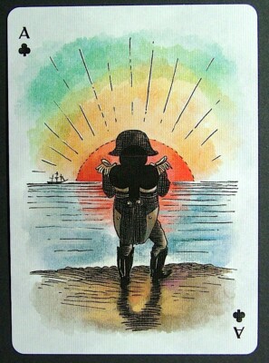 1 x Transformation Playing Card - A Motley Pack - Royal Edition - Ace of Clubs