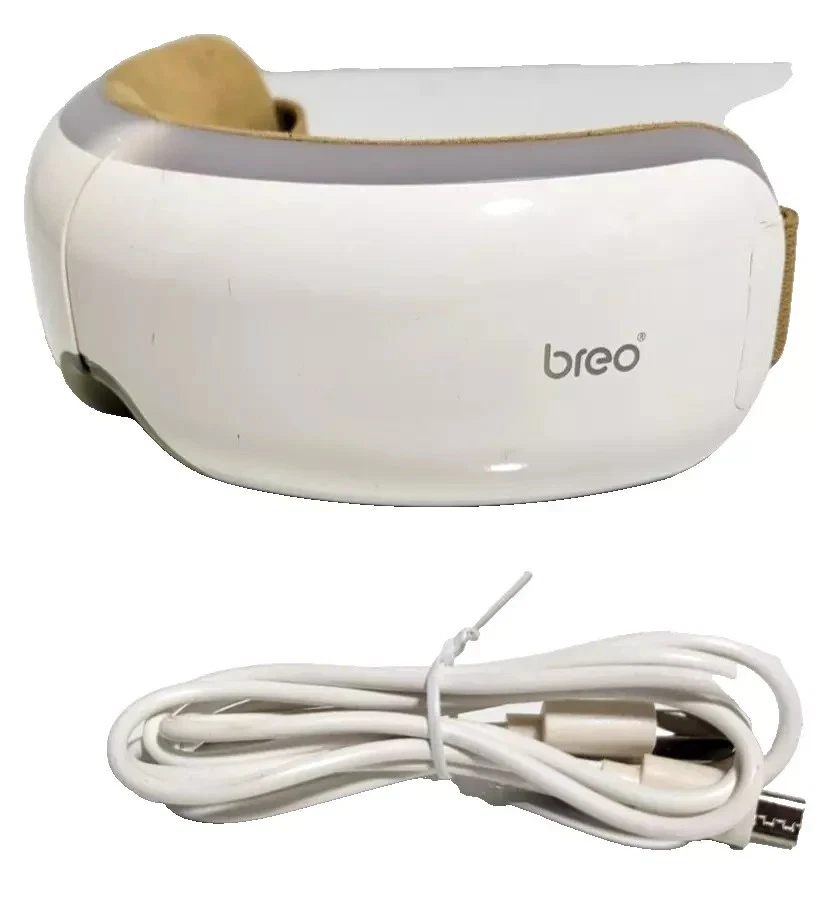 Masajeador de ojos portátil eléctrico Breo iSee4 con calefacción presión de aire música vibración Foto 4 de 4