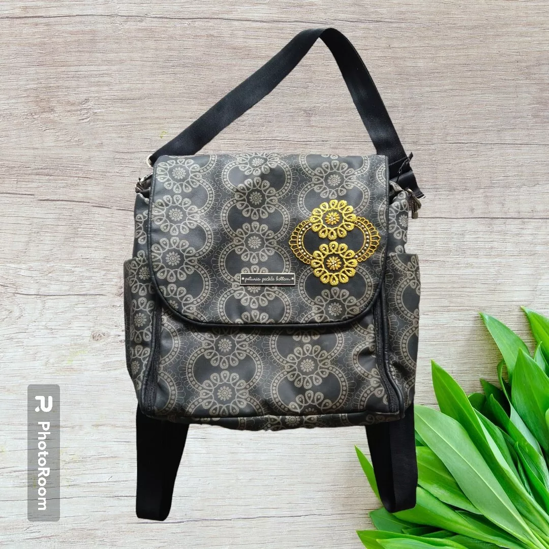 Petunia pickle bottom gray diaper cheap bag