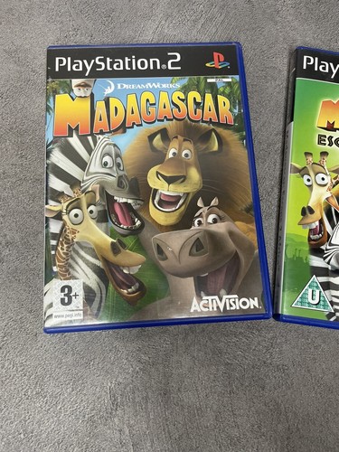 PlayStation 2 Madagascar 1 & 2 Games Bundle Tested and working - Picture 2 of 12