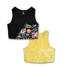 2 Pack Justice Sports Bras Size 34 L New