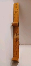 Vintage Dr. Scholls's Stick Shoe Sizer Wooden Sliding Foot Measuring Tool USA