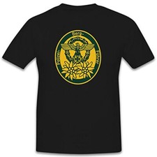 Polizei Berg Führer Abzeichen Militär Adler Edelweiss Wappen- T Shirt #8731