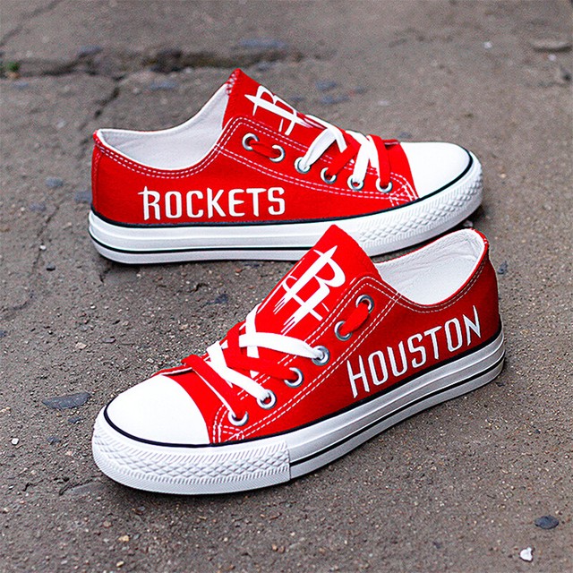 Houston Rockets Shoes Unisex Basketball Gift Custom Printed Rockets
