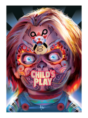 Child's Play (Blu-ray Disc, 2011) NEW Orlando Arocena Limited Edition Artwork