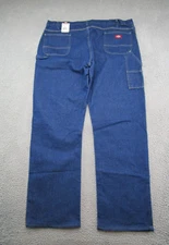 Dickies Men's Blue Denim Carpenter Workwear Jeans Size 46x36 Industrial NEW