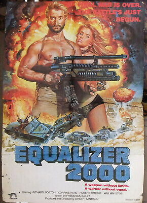 Equalizer (Richard Norton) Sci-fi Lebanese 27x40&#034; Movie Poster 80s | eBay