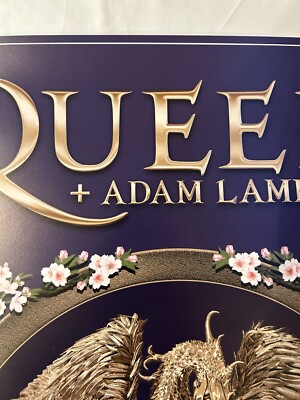 QUEEN+ADAM LAMBERT / The Rhapsody Tour 2024 Osaka Japan Gig Poster
