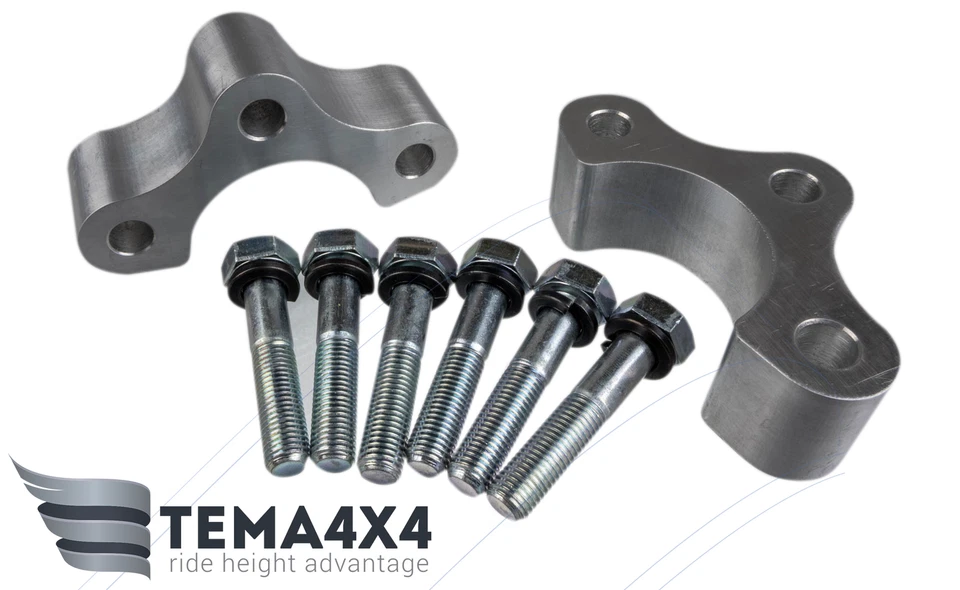 Tema4x4 30mm Espaciadores de rótula superiores delanteros para Isuzu TROOPER, BIGHORN, RODEO Foto 2 de 4