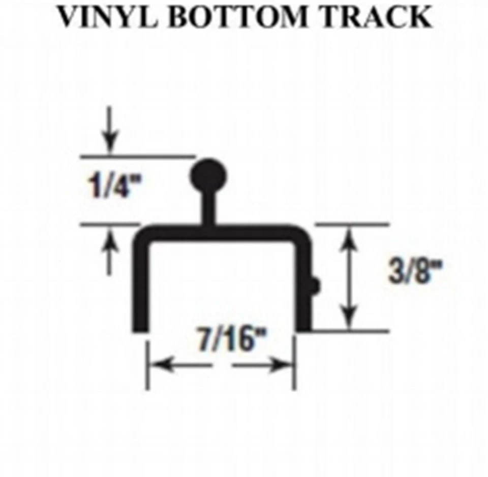 Трек раздвижного экрана 96 дюймов белый винил - Изображение 2 из 2