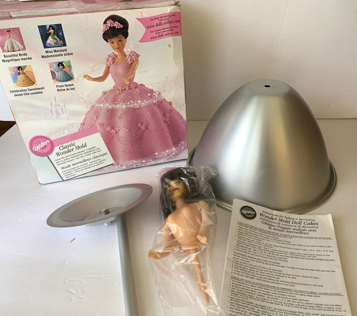 Wonder Mold Barbie Doll Cake Mold Cake Decorating Small Barbie