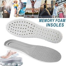 Memory Foam Insoles Work Orthotic Shoe Inserts For Standing All Day Men  Women