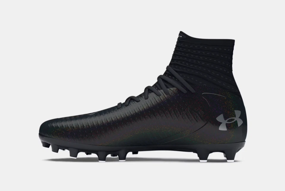 UA HIGHLIGHT MC 2.0 INTLKNT 3027304-001 BLK/WH Size 14 - Image 3 of 4