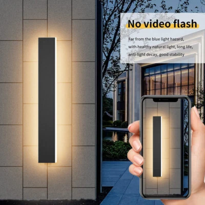 30-100cm Lange Wandleuchte Villa Wandleuchte IP65 Außen LED Wandleuchte  Modern - Bild 1 von 4
