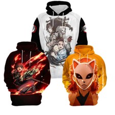 Demon Slayer: Kimetsu no Yaiba Cosplay Hoodie Pullover Jacket