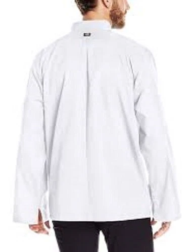 NWT DICKIES CLASSIC 8 BUTTON BUTTON CHEF COAT WHITE DC45 - Image 2 of 4
