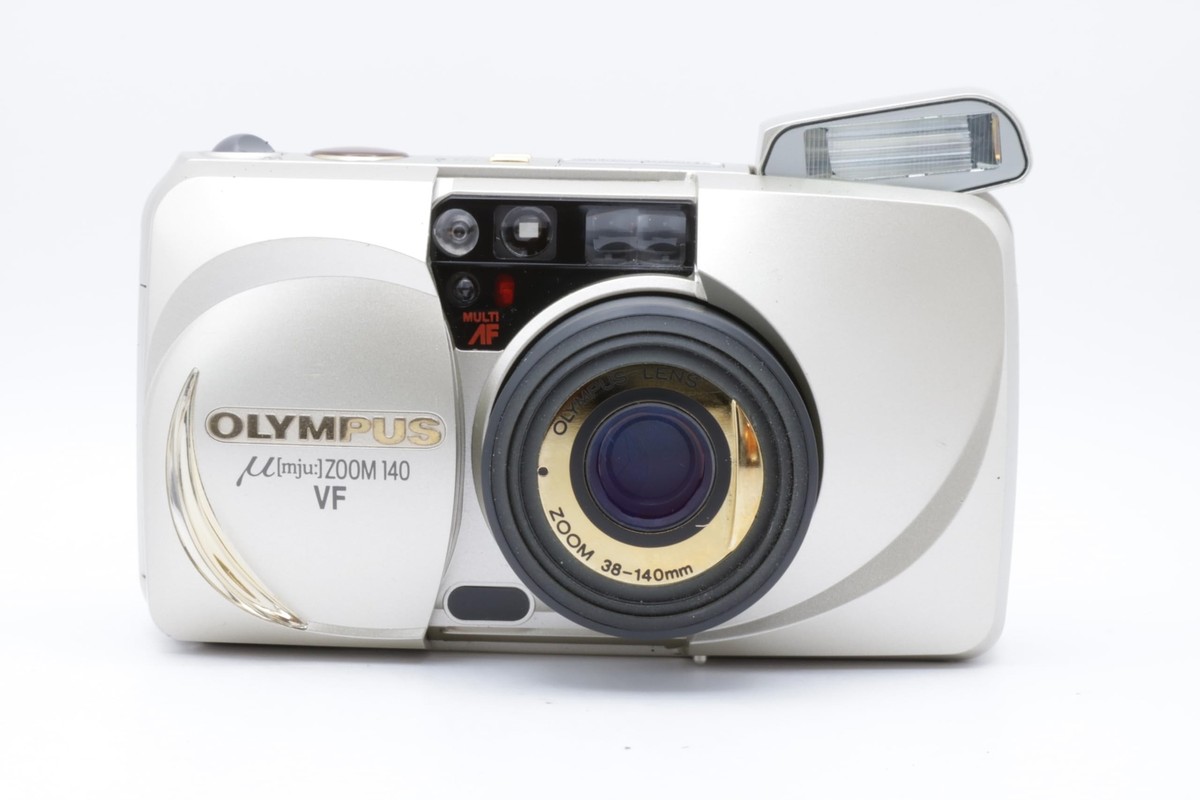 Olympus μ ZOOM140 VF Olympus μ [mju:] Zoom 140 VF Film Camera from Japan [Near
